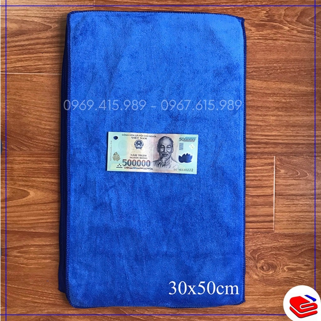 KHĂN LAU ĐẦU cỡ nhỏ 30*50cm, dày dặn, thấm hút tốt, không quấn được quanh đầu, dùng cho salon tóc