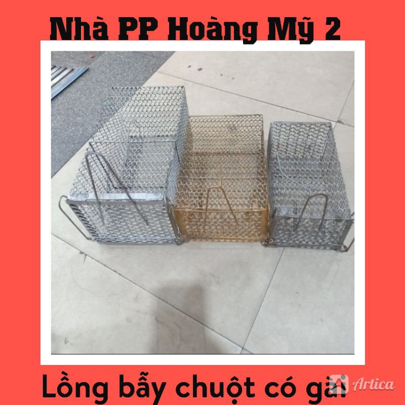 Lồng bẫy chuột có gài - Nhiều size