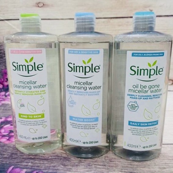 Nước Tẩy Trang Simple Micellar Cleansing 400ML | BigBuy360 - bigbuy360.vn