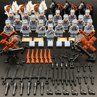 Bộ Đồ Chơi Lego Xếp Hình 8 Mảnh Phong Cách Quân Đội