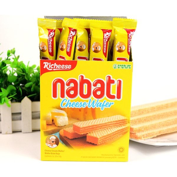Bánh Xốp phô mai Nabati 20 thanh - 340g