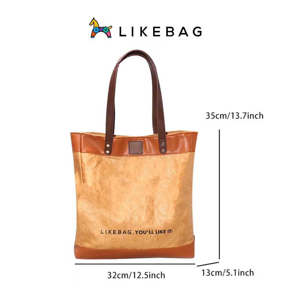 Túi đeo vai, kẹp nách thời trang LIKEBAG chất Dupont cao cấp kiểu dáng basic hiện đại 218NPZ0946-1 - LIBAGI