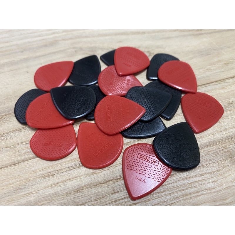 Phím guitar Jim Dunlop Nylon Max Grip Stiffo Jazz III