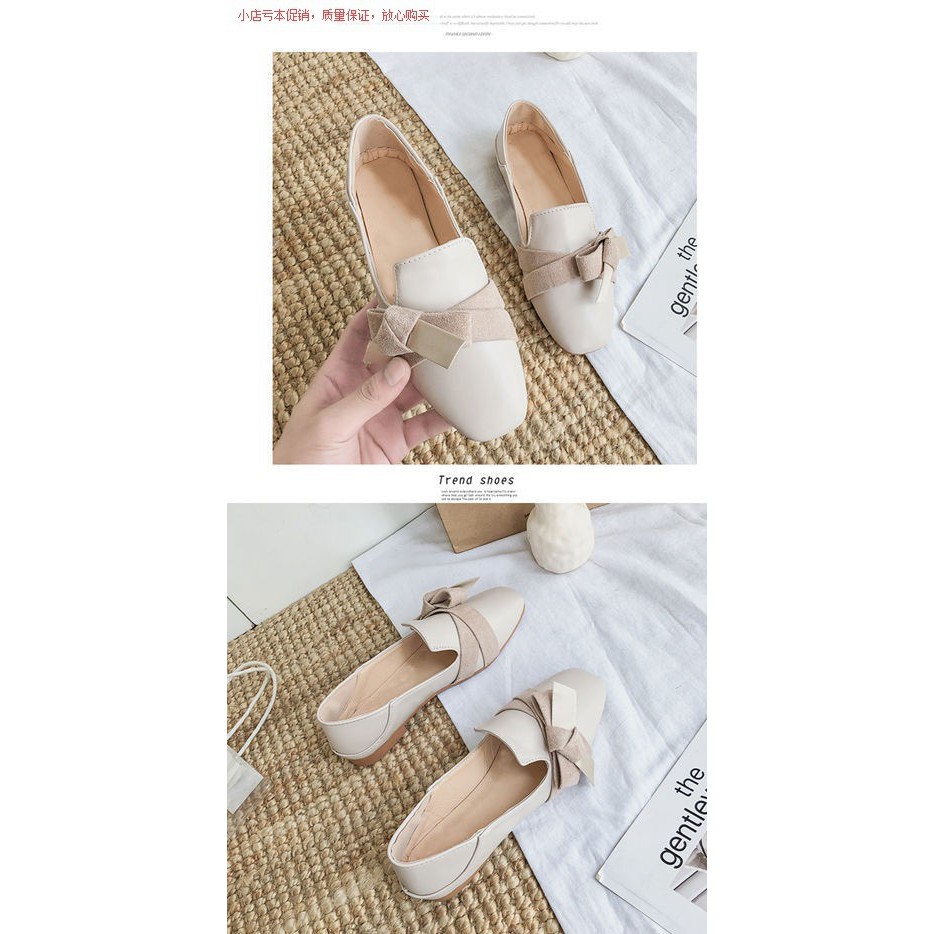 Giày Búp Bê Nữ Phối Lông Thời Trang Hàn 2019 | BigBuy360 - bigbuy360.vn