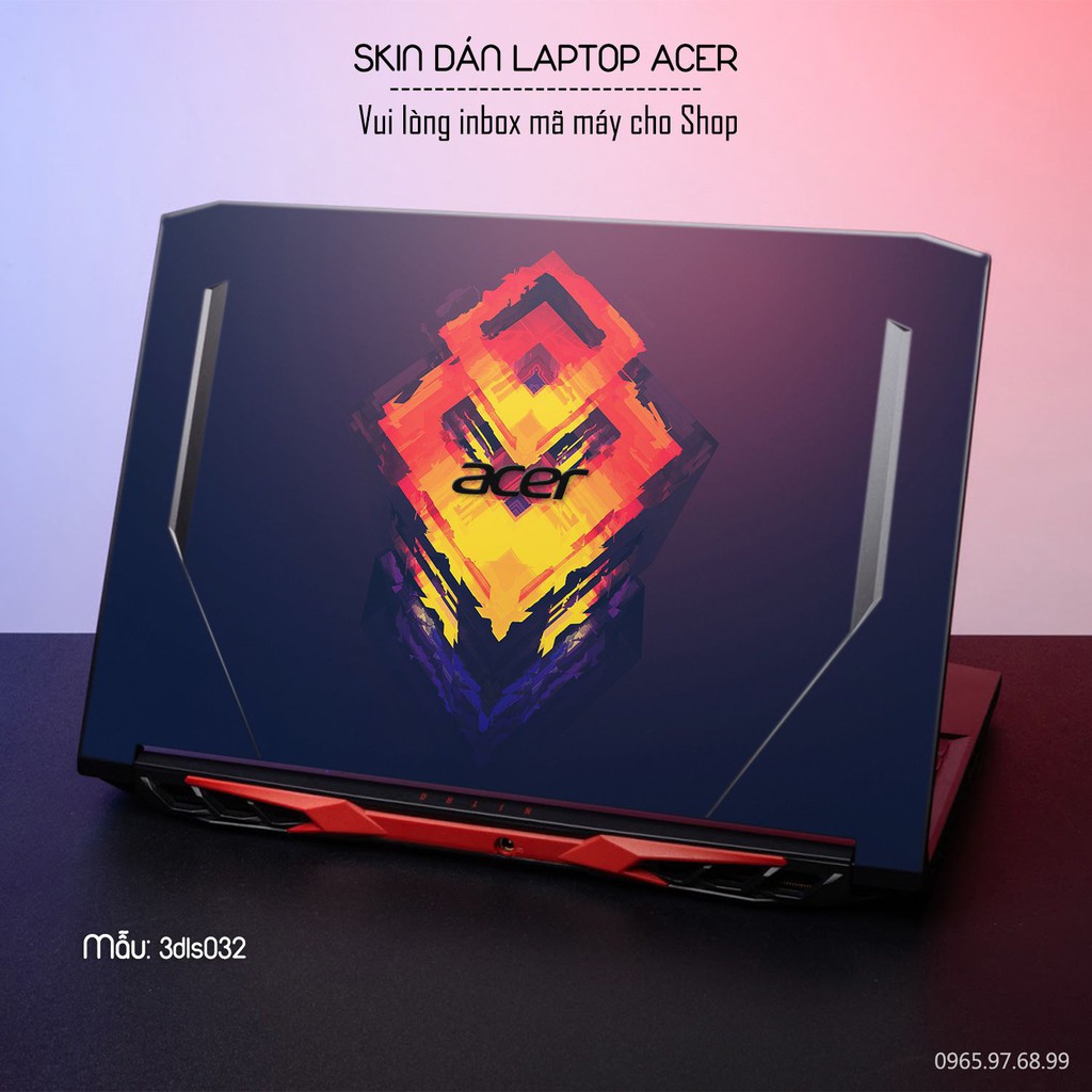 Dán decal cho các dòng Laptop Acer in màu Gradient cực đẹp