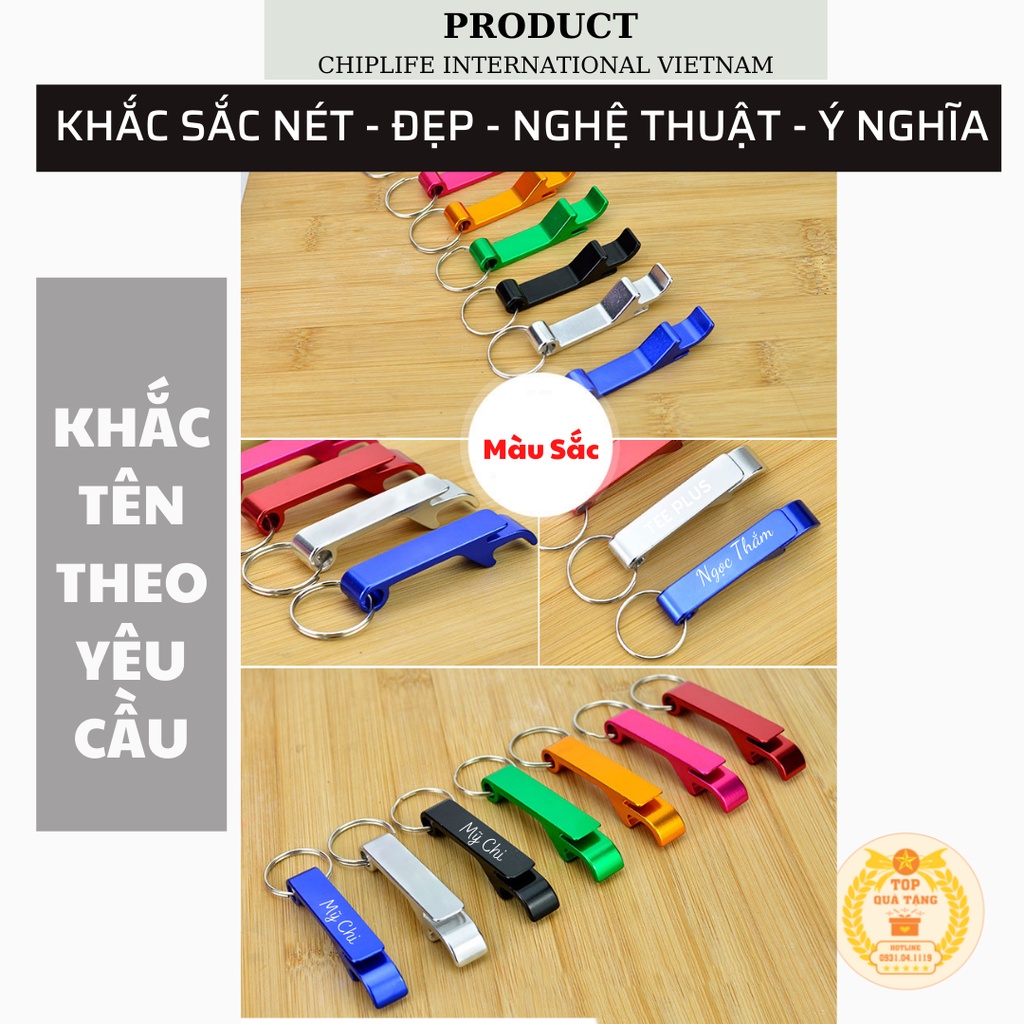 Quà tặng | Móc khoá khui bia