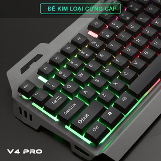 Bàn phím máy tính Gaming RGB SIDOTECH LDK V5 Pro Có Dây, đèn LED chống nước