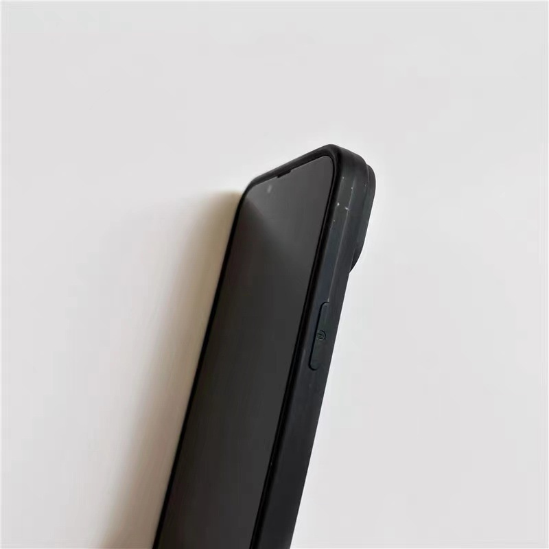 Ốp điện thoại silicon khâu hình nghệ thuật mùa thu đông dành cho iPhone 13promax 12pro 11 xsmax