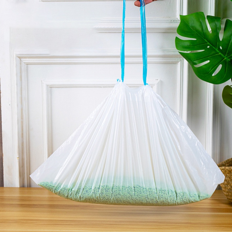 Hộp Đựng Chất Thải Chống Rò Rỉ Có Dây Rút Cho Mèo