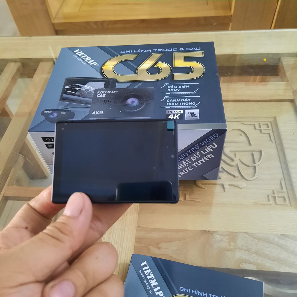 VIETMAP C65 - Camera hành trình ghi hình trước sau hàng chính hãng bảo hành 12 tháng kèm thẻ nhớ 32G | BigBuy360 - bigbuy360.vn