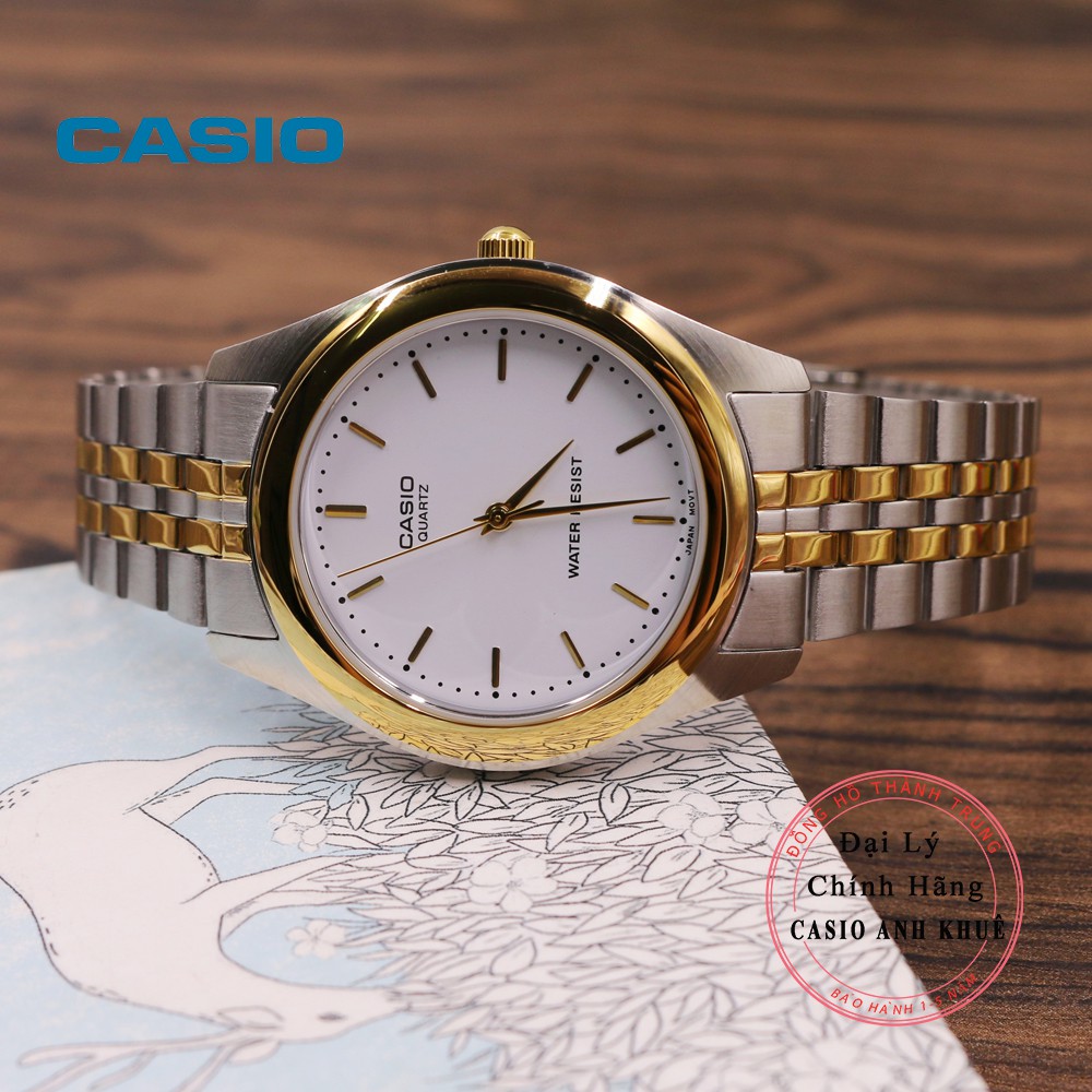 Đồng hồ nam Casio MTP-1129G-7ARDF dây kim loại