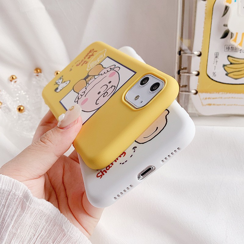 Ốp Onion snoopy và charlie brown iPhone 7 8 7 Plus 8 Plus X Xs Xr XsMax iPhone 11 11 Pro 11 Promax