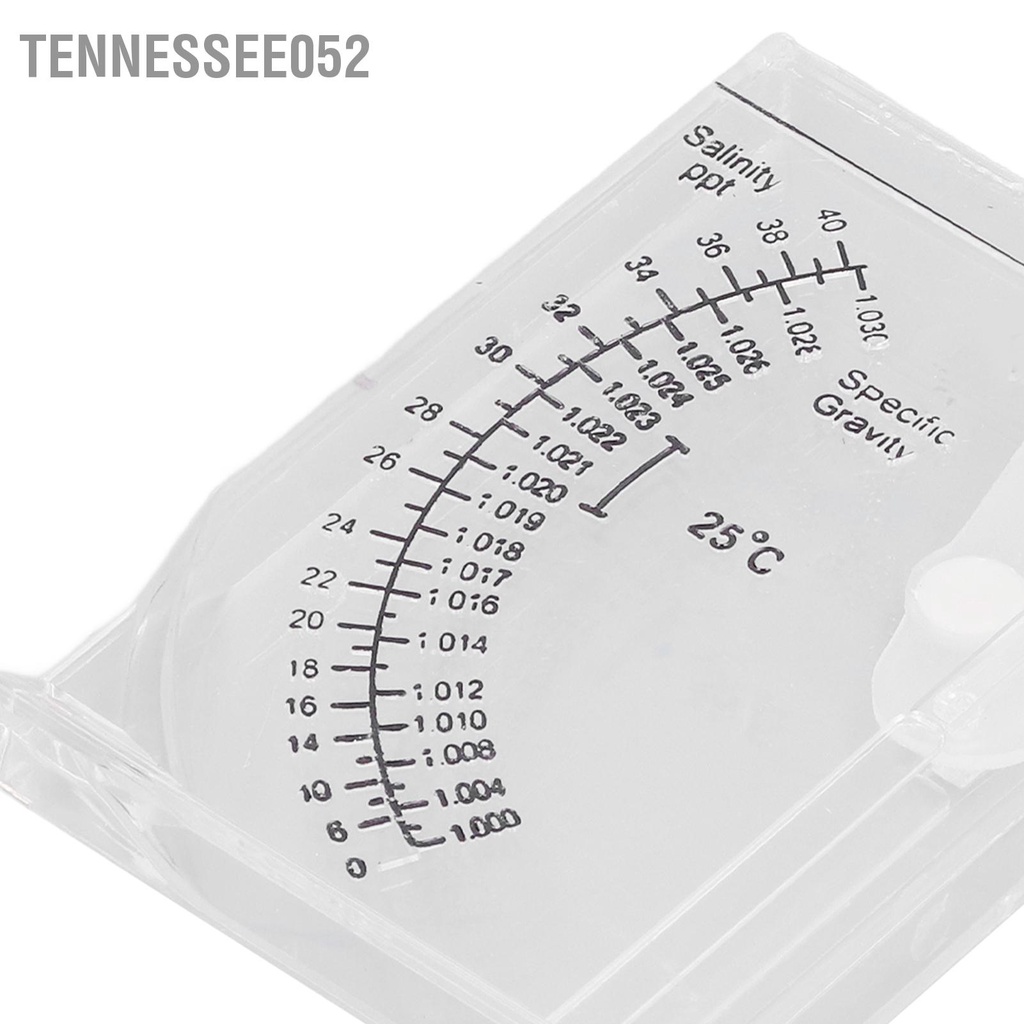 Tennessee052 Máy đo độ mặn bể cá chính xác cho Trọng lượng riêng và của nước biển