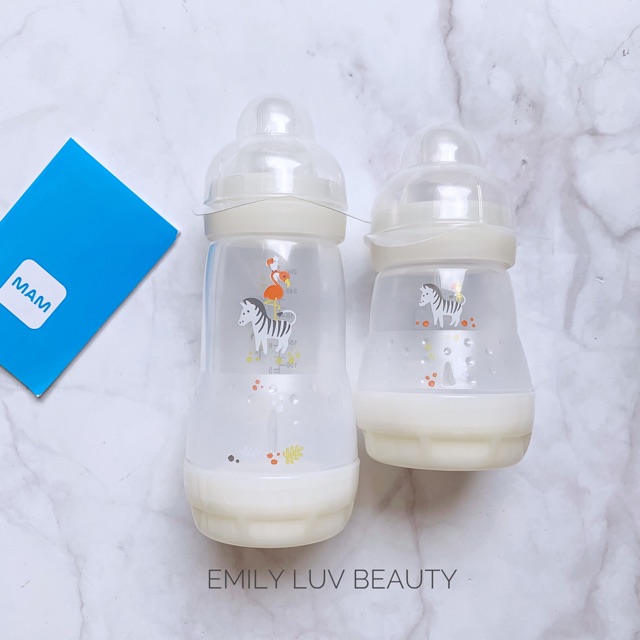 Bình chống đầy hơi MAM 160ml/260ml