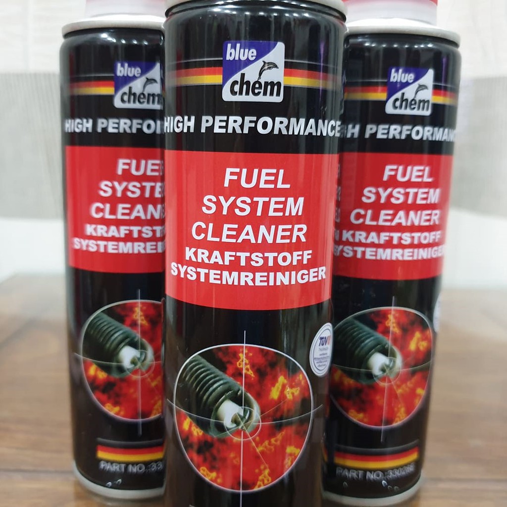 Dung dịch vệ sinh buồng đốt kim phun,hệ thống nhiên liệu Bluechem Fuel System Cleaner 250ml (Chai lớn)