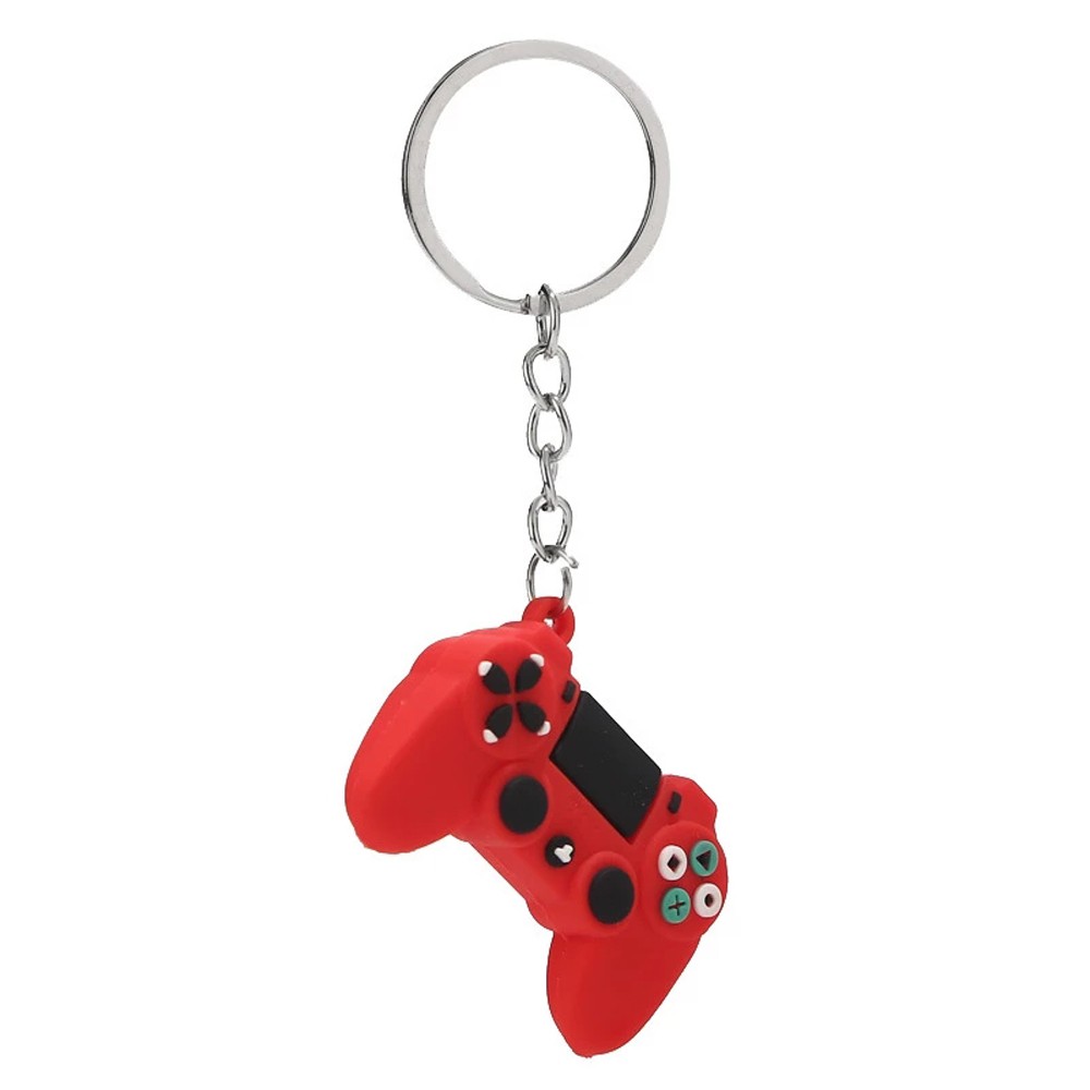 Móc khóa mặt hình tay cầm chơi game 6cm sáng tạo