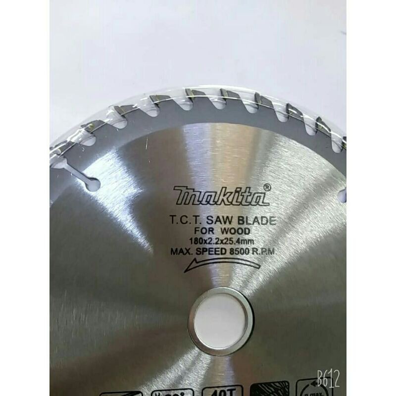 Lưỡi Cưa Gỗ - Lưỡi Cắt Gỗ 185mm×40 răng Makita