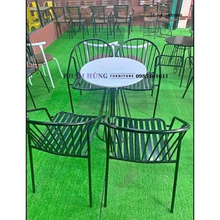 ghế sắt cafe thanh lý 50 cái
