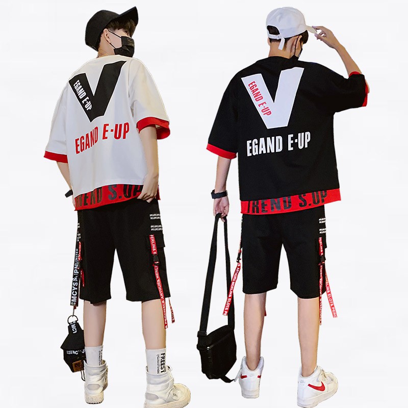 Bộ Quần Áo Nam Thể Thao Mùa Hè Cao Cấp ,Bộ Áo Hoodie Cổ Tròn Tay Ngắn Giá Tốt | BigBuy360 - bigbuy360.vn