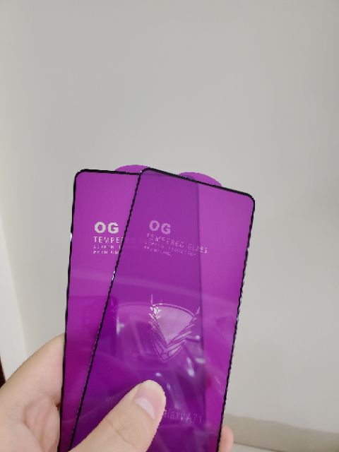 Kính cường lực Full màn OG Redmi K30 / Samsung Galaxy A80 / A71 chất đẹp viền mỏng