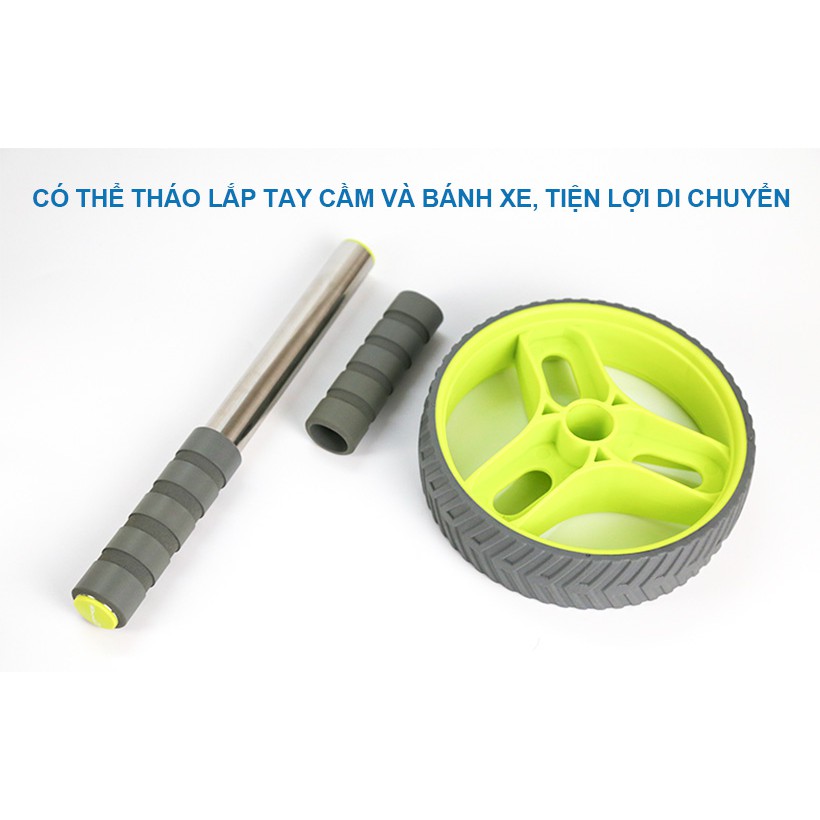 Con lăn tập bụng cao cấp chính hãng MDBuddy MD1479 _LEMA SPORT