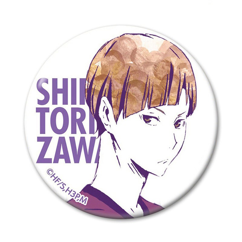 Combo 13 huy hiệu cài áo IN HÌNH Haikyuu!! Vua bóng chuyền anime chibi dễ thương tiện lợi m1