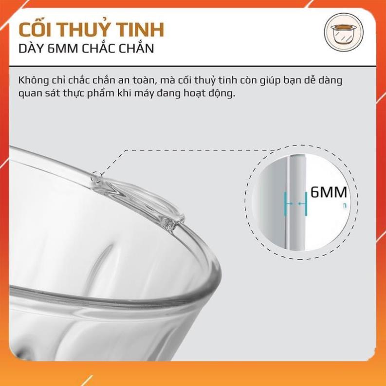 Máy xay thịt, máy xay đa năng Olivo FC21 công suất 500w Dung tích 2.1L  - BH 12 tháng
