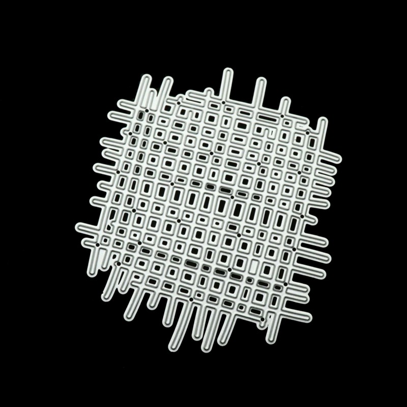 Khuôn cắt giấy trang trí thủ công kiểu lưới kim loại bắt mắt