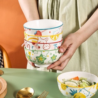 Set bát ăn cơm in hình dễ thương