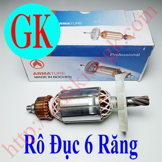 Rô đục 6 răng dc