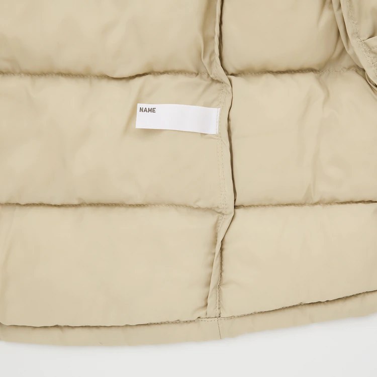 (UNIQLO Nhật chính hãng) Baby - Áo khoác phao siêu nhẹ gile cổ trụ phối hai màu mềm nhẹ ấm