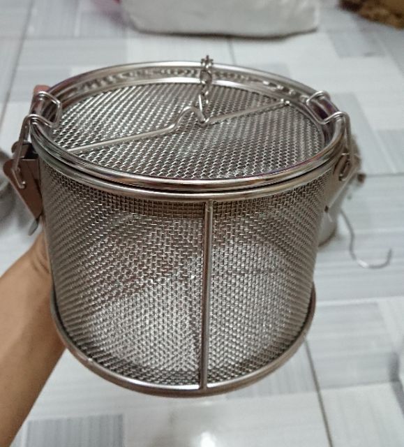 Dụng cụ nấu gia vị bằng inox