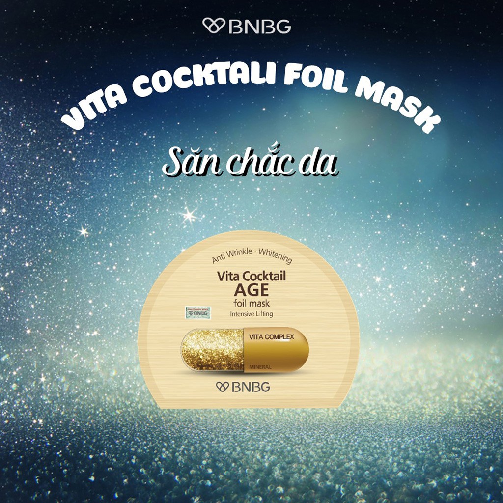 Mặt Nạ BNBG Vita Cocktail Foil Mask 30ml