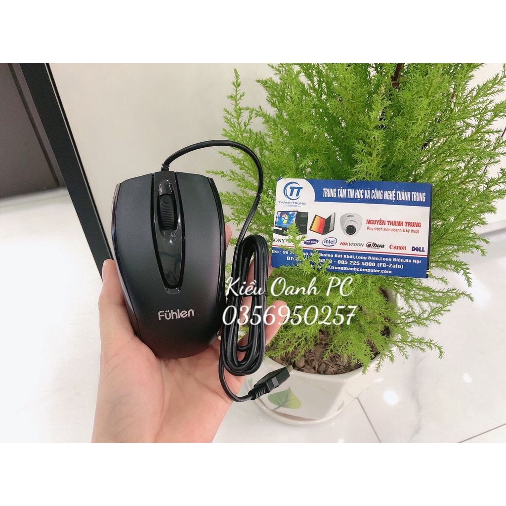 Combo Bộ Phím Chuột Fuhlen L411 or L500S + L102 có dây USB - Mới Chính Hãng Ninza Bảo hành 24 tháng | BigBuy360 - bigbuy360.vn