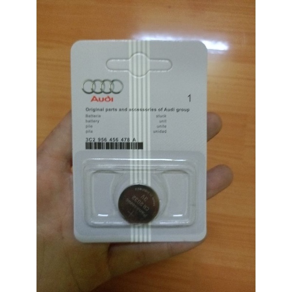 Pin chìa khóa xịn chính hãng xe Audi CR2032