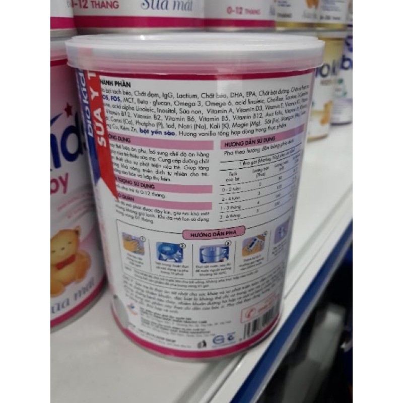 Sữa mát Biokids baby 900g date mới