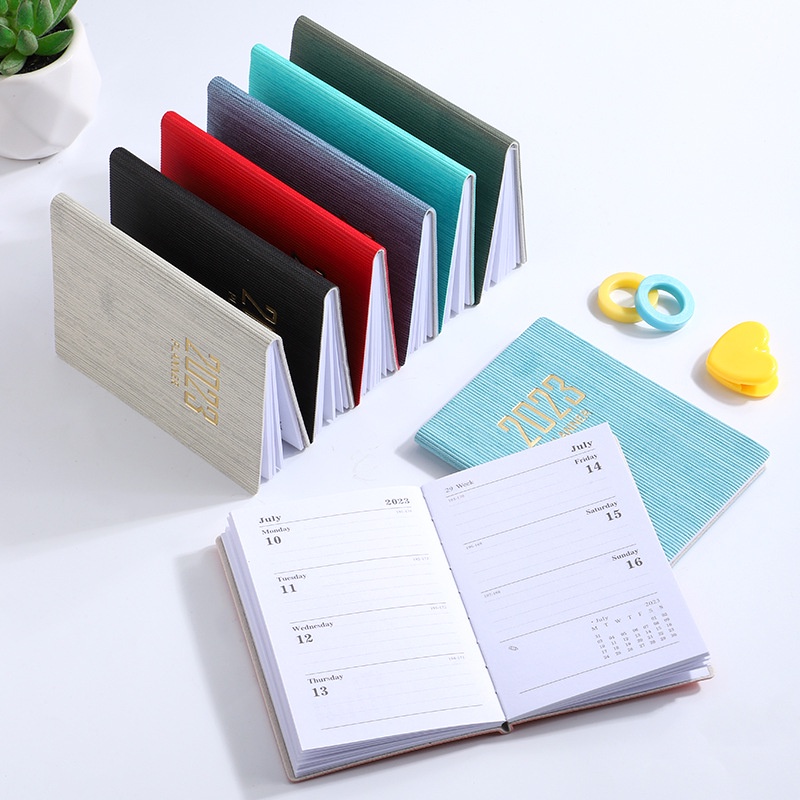 Sổ Ghi Chú Bỏ Túi 2023 Mini A7 120 Trang Tiện Dụng