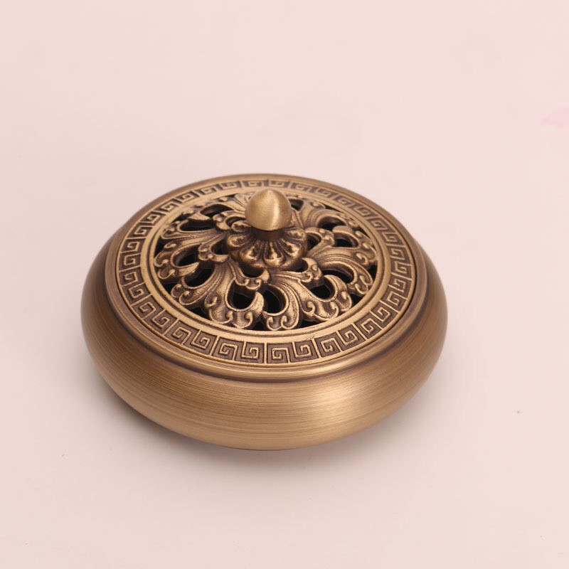 Lư đồng xông trầm đúc nguyên khối | BigBuy360 - bigbuy360.vn