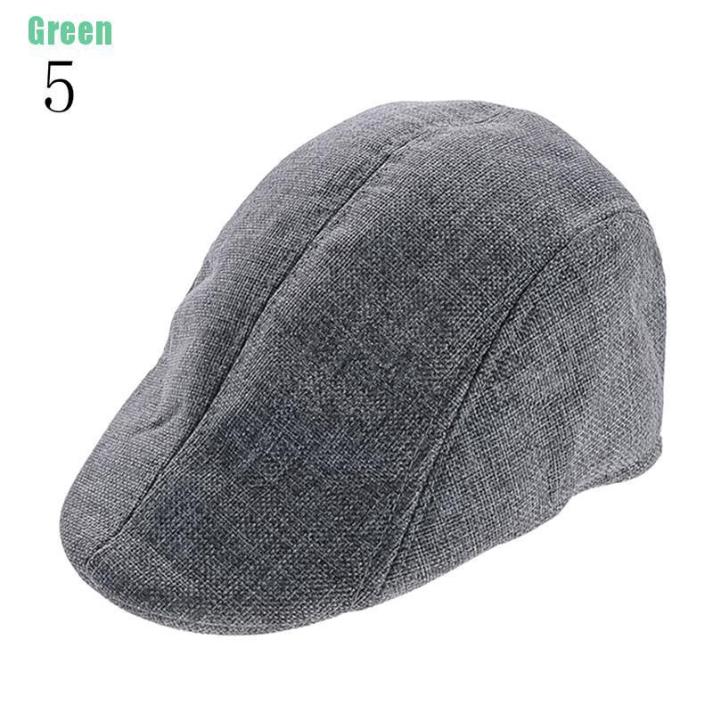 ✪Ting Mens Vintage Herringbone Flat Cap Peaked Racing Hat Beret Country Golf Newsboy