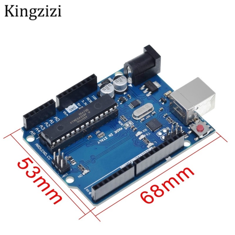 Chip UNO R3 ATMEGA16U2 + MEGA328P cho bảng phát triển Arduino UNO R3 + cáp USB