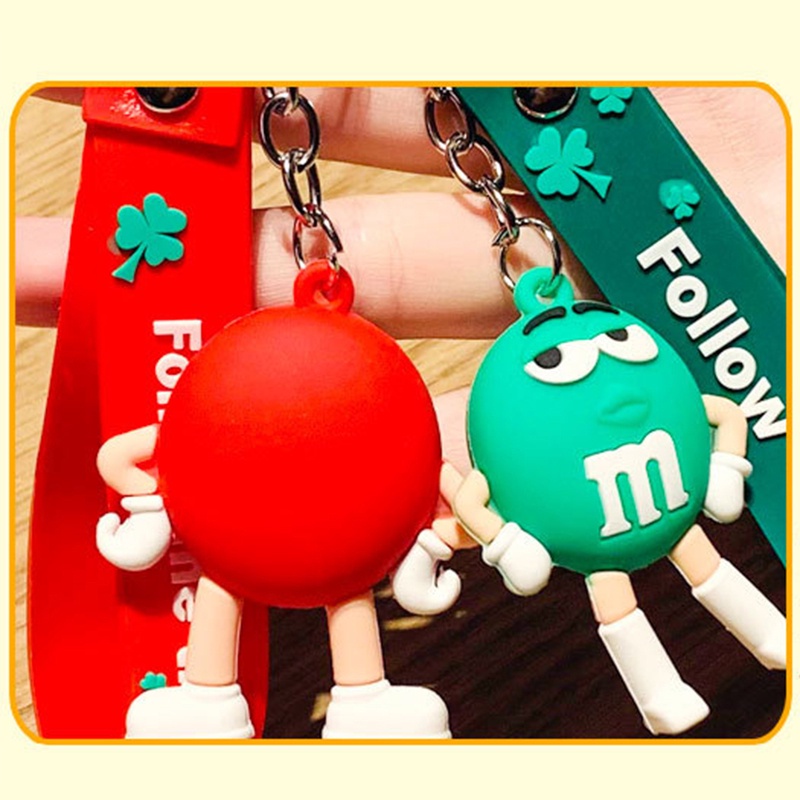 Móc Khóa Hình Búp Bê Hoạt Hình Dễ Thương