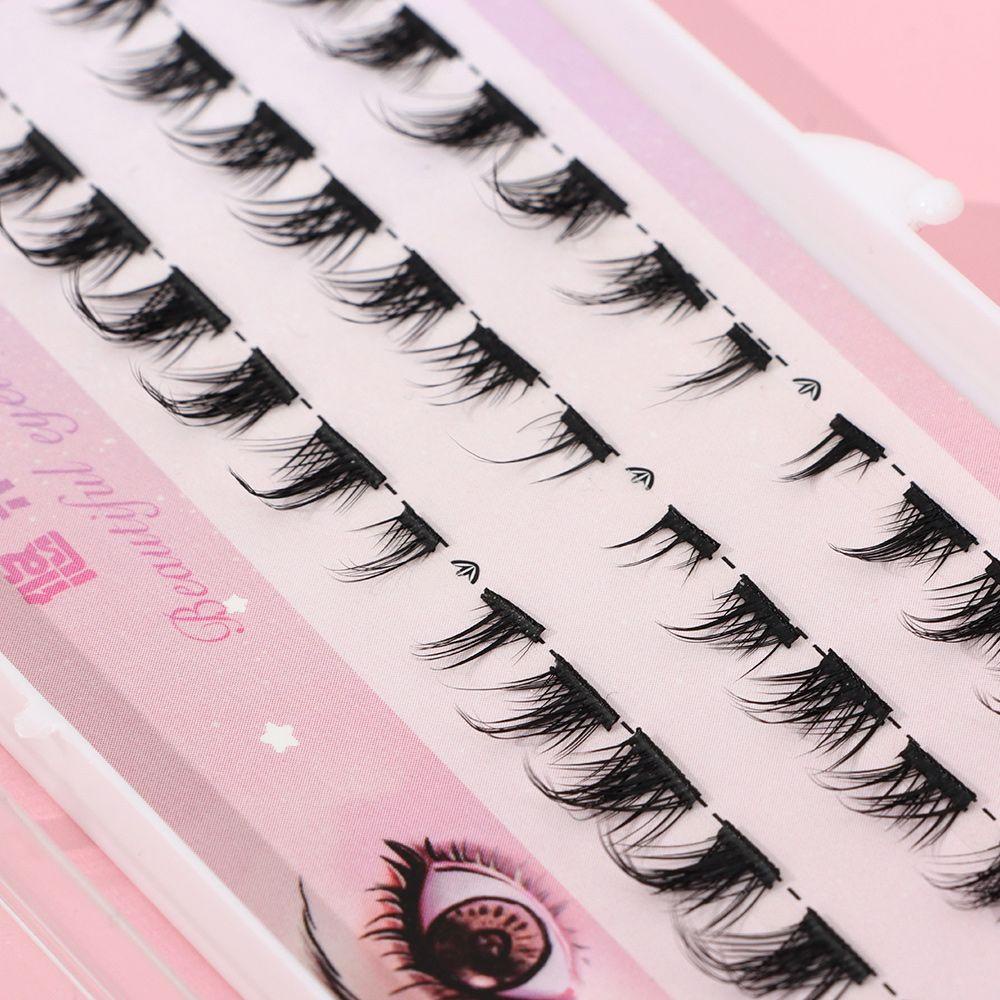 XIANTIN Set 3 Cặp Lông Mi Giả Tái Sử Dụng Được Thời Trang