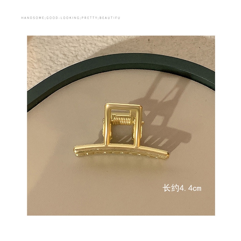 Kẹp Tóc Đuôi Cá Mập Bằng Kim Loại Màu Đen