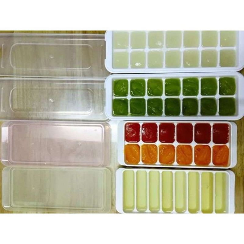 Khay trữ đông - Khay trữ đồ ăn dặm cho bé nội địa Nhật tiện lợi, an toàn