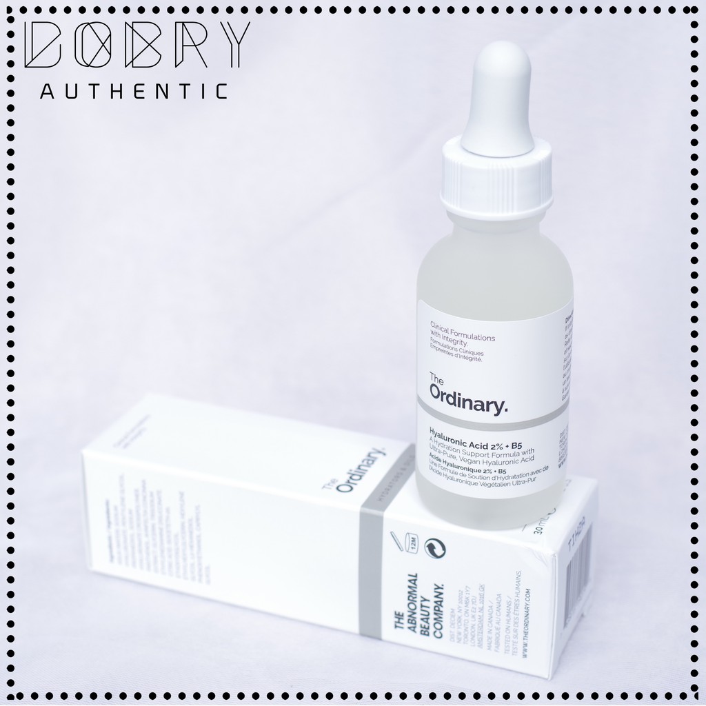 The Ordinary Hyaluronic Acid 2% + B5 30ml - Tinh Chất Dưỡng Ẩm Phục Hồi