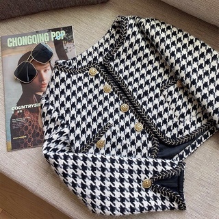 Áo khoác dạ tweed❤️oder 2-4t(sẵn) hàng loại 1