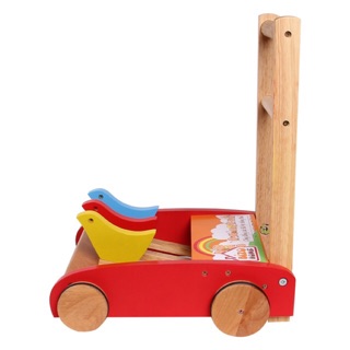 Xe tập đi bằng gỗ Etic 3 con gà