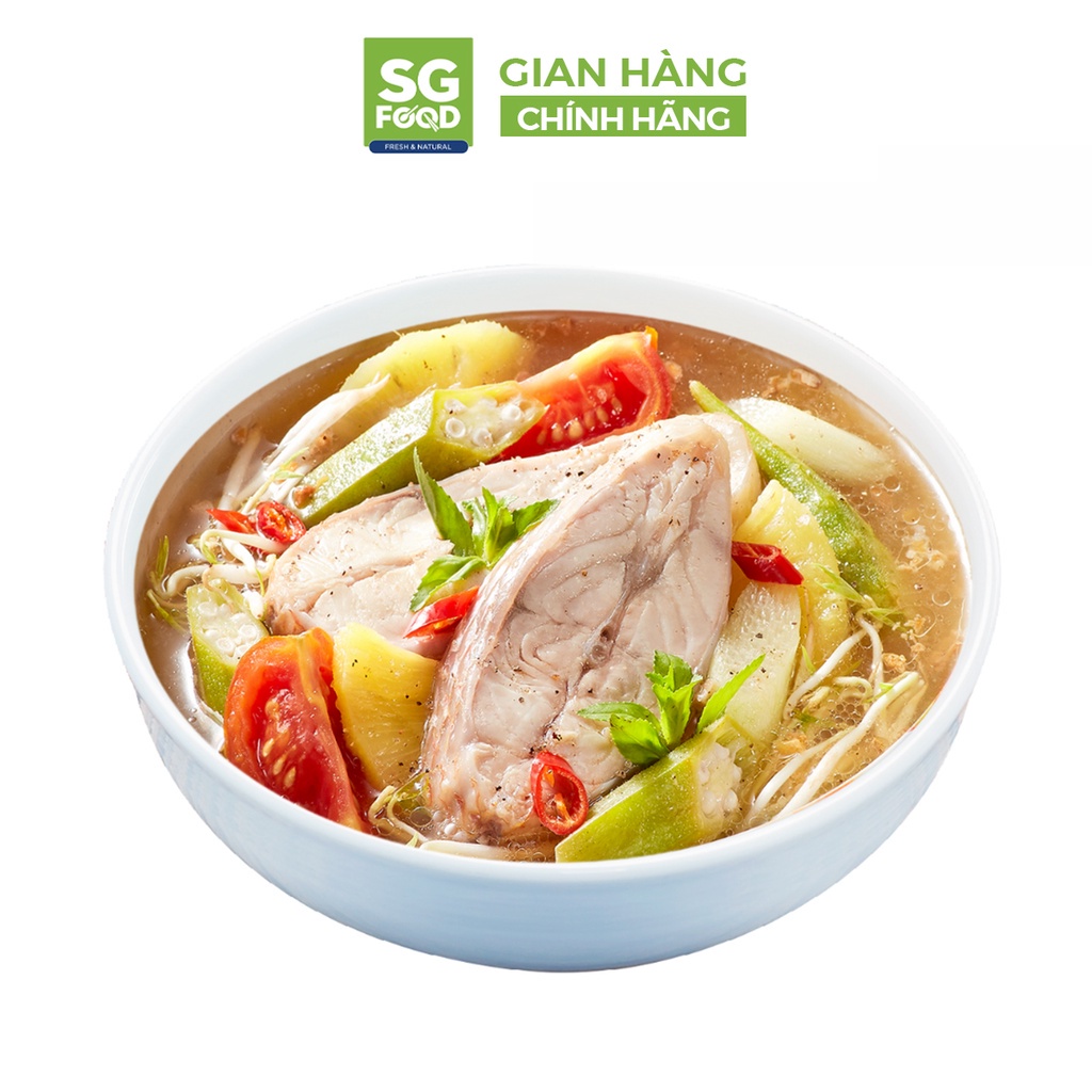 Nước dùng canh lẩu SGFOOD nhiều vị nêm nếm thức ăn thơm ngon tự nhiên 60gr CS Baby