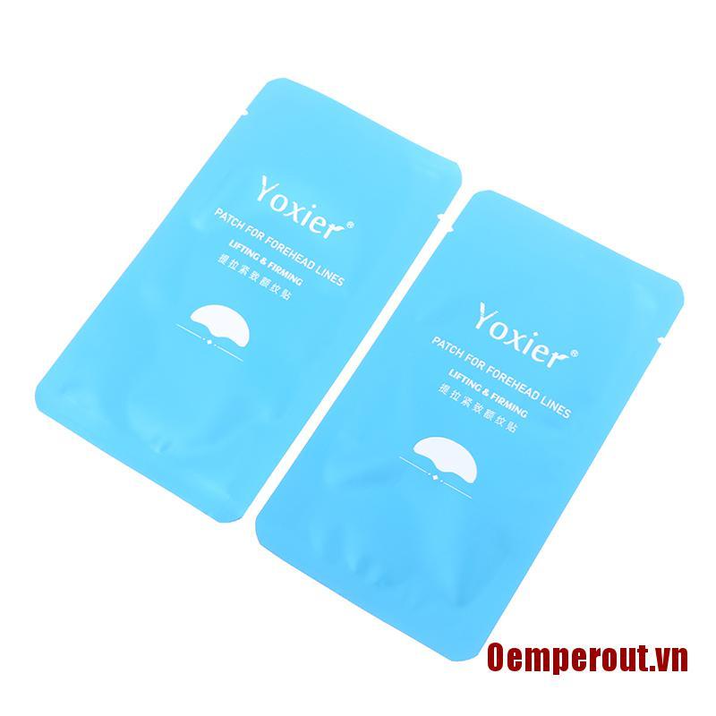 Oemperout❤10Pcs Forehead Line Removal Patch Anti Wrinkle Firming Mask Frown Anti-Aging