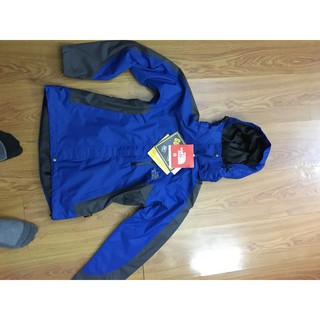 Áo the north face 2 lớp cao cấp XANH NƯỚC BIỂN